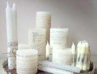 Printed Candles