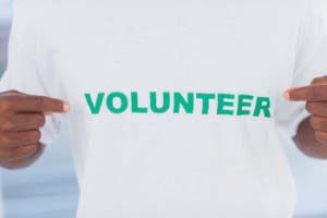 student volunteer